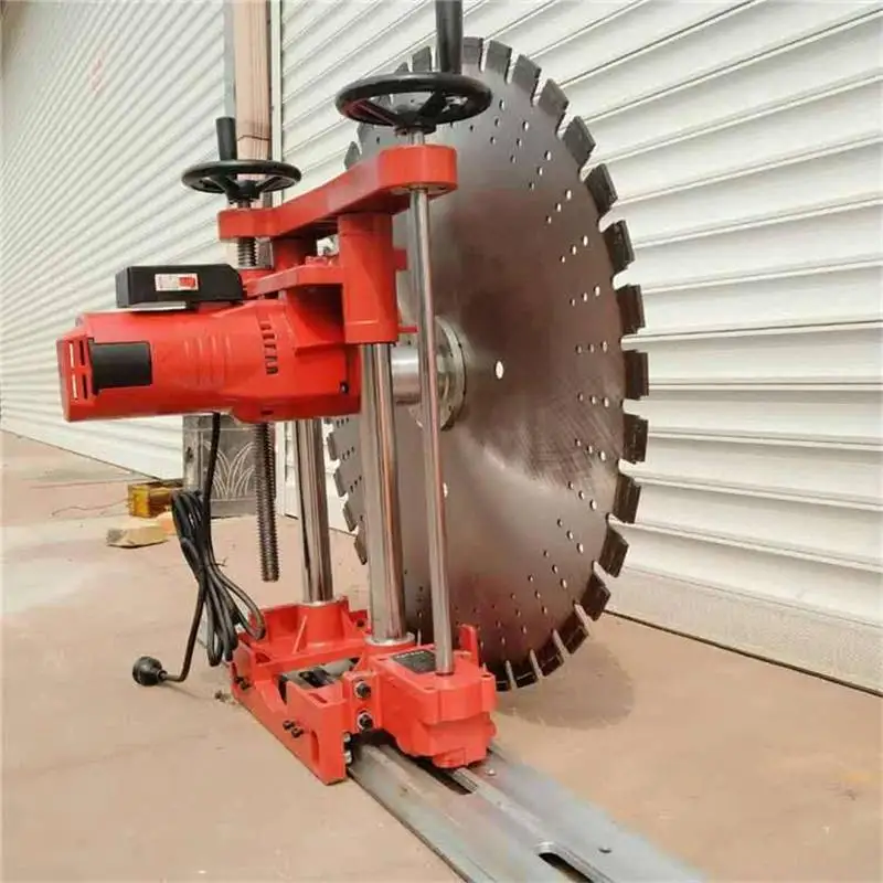 High Frequency Electric Wall Saw Concrete Cutter with Motor and Pump 320mm Cutting Depth