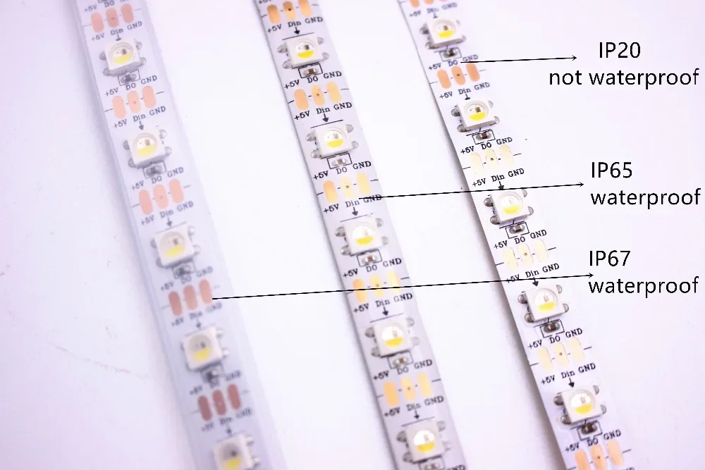 1m 5m Addressable SK6812 RGBW RGBWW RGBNW led strip Neutral white WWA Waterproof 30/60/144 leds/pixles/m 5V similar WS2812B2812B