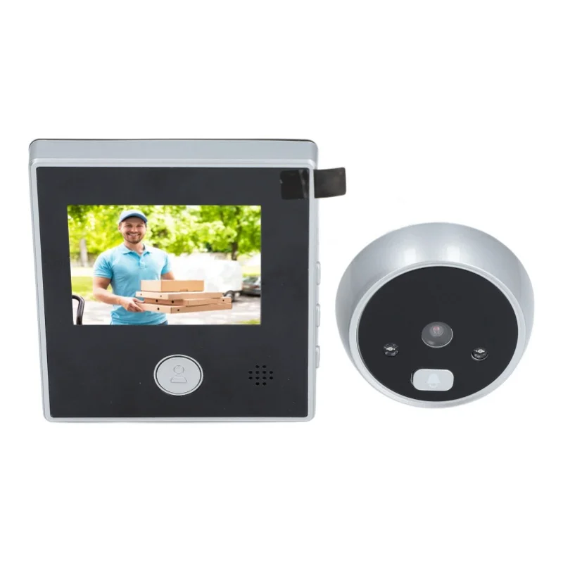 Digital Door Viewer 2.8 Inch TFT Screen Smart Video Door Bell 135 Degree Angle Infrared Night Vision Camera