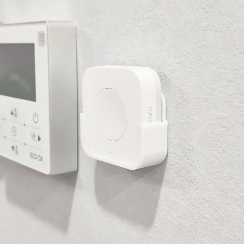 Aqara-حامل مفتاح صغير لاسلكي ، حامل حائط ، دعامة للمنزل الذكي ZigBee aqara ، زر التحكم عن بعد