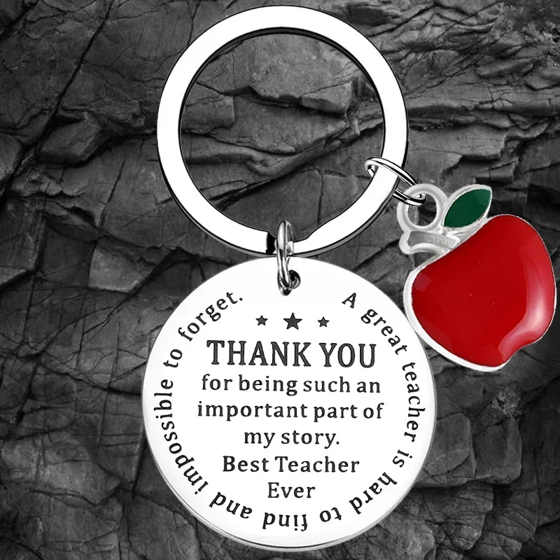 Best Teacher Gifts Keychain Teacher Appreciation Gift Key Rings Teacher Retirement gifts from school student