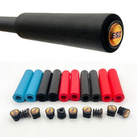 ESI MTB Bike Grips Silicone Bicycle Grips Folding Bike Cover Ultralight Anti Slip Foaming Cuffs With Plug Cycling Parts
