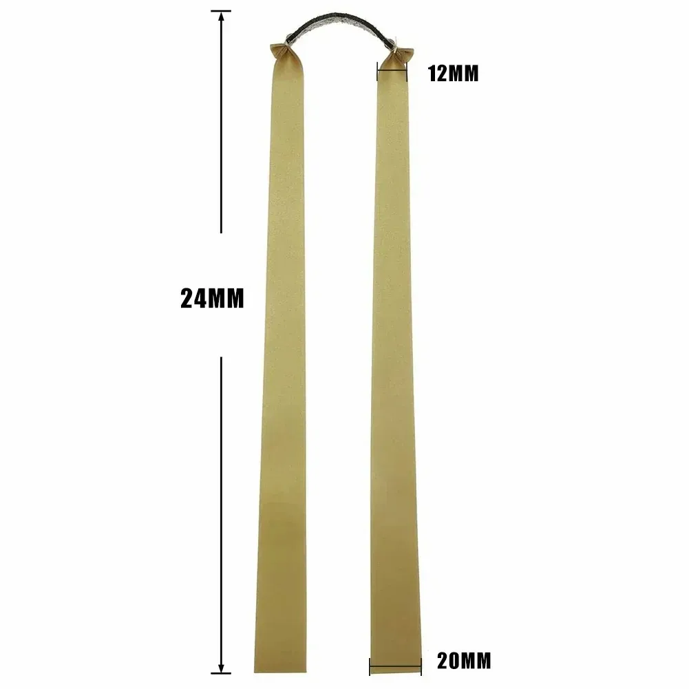 2/4/6 Pcs Thickened Hunting Rubber Bands 2.0Mm Outdoor Shooting Accessories, High Elasticity High-Quality Latex Rubber Bands