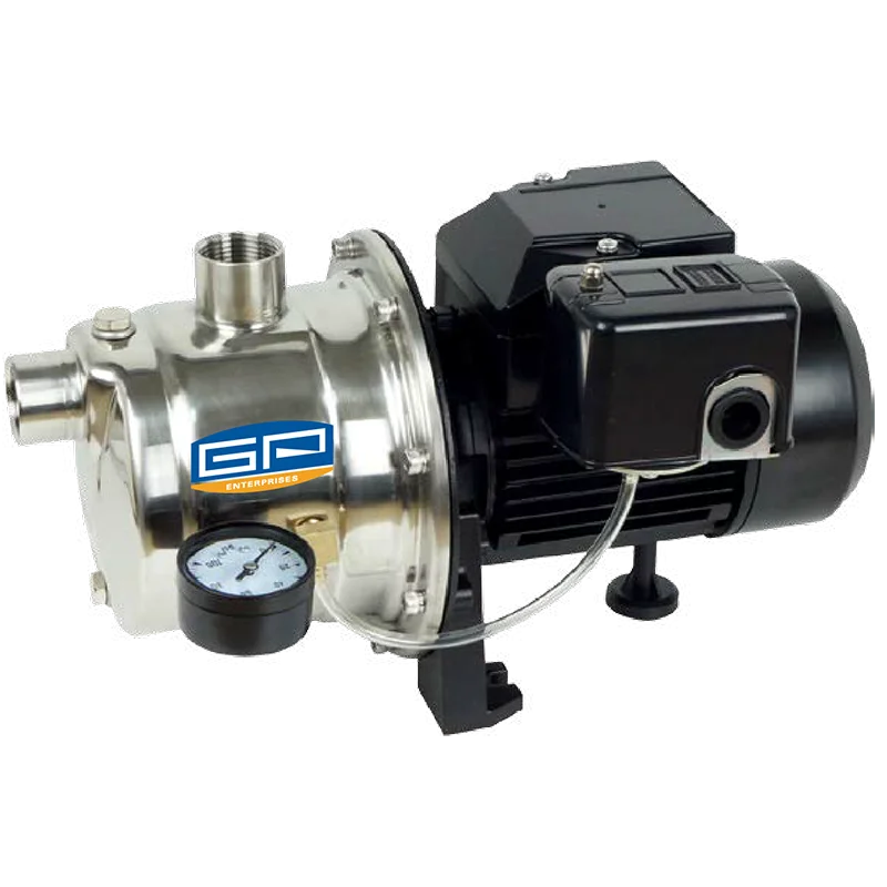 Stainless Steel High Quality Permanent Energy-efficient Shallow Well Jet Water Pumps  Self-priming Home Water System