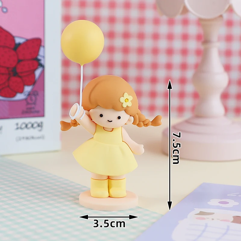 Prinzessin-Kuchenaufsatz, schönes Mädchen mit Schleife und Sternen für alles Gute zum 1. Geburtstag, Party, Kuchendekoration, Babyparty, Partyzubehör – Detail 10