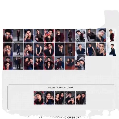 Imagen 2 del producto Oficial Gmmtv Tailandia Star LYKN Thame - Po Heart That Skips a Beat WilliamEst Wesley Tarjeta aleatoria coleccionable