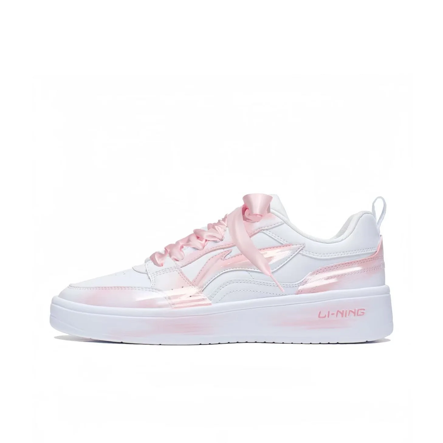 Li Ning Sycee Slip Resistant Cushioning Abrasion Resistant Low top Skateboard Shoes Women's AGCT340-5(team2131-)