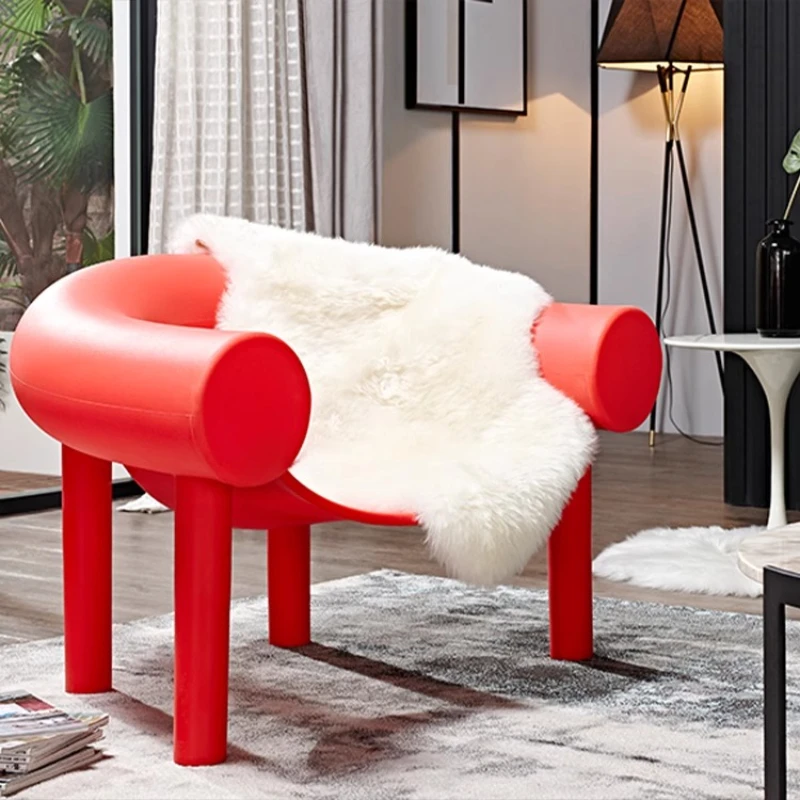 

Nordic designer modern chair horseshoe chair elephant leg sofa chair home living room sofa outdoor garden Furniture Home