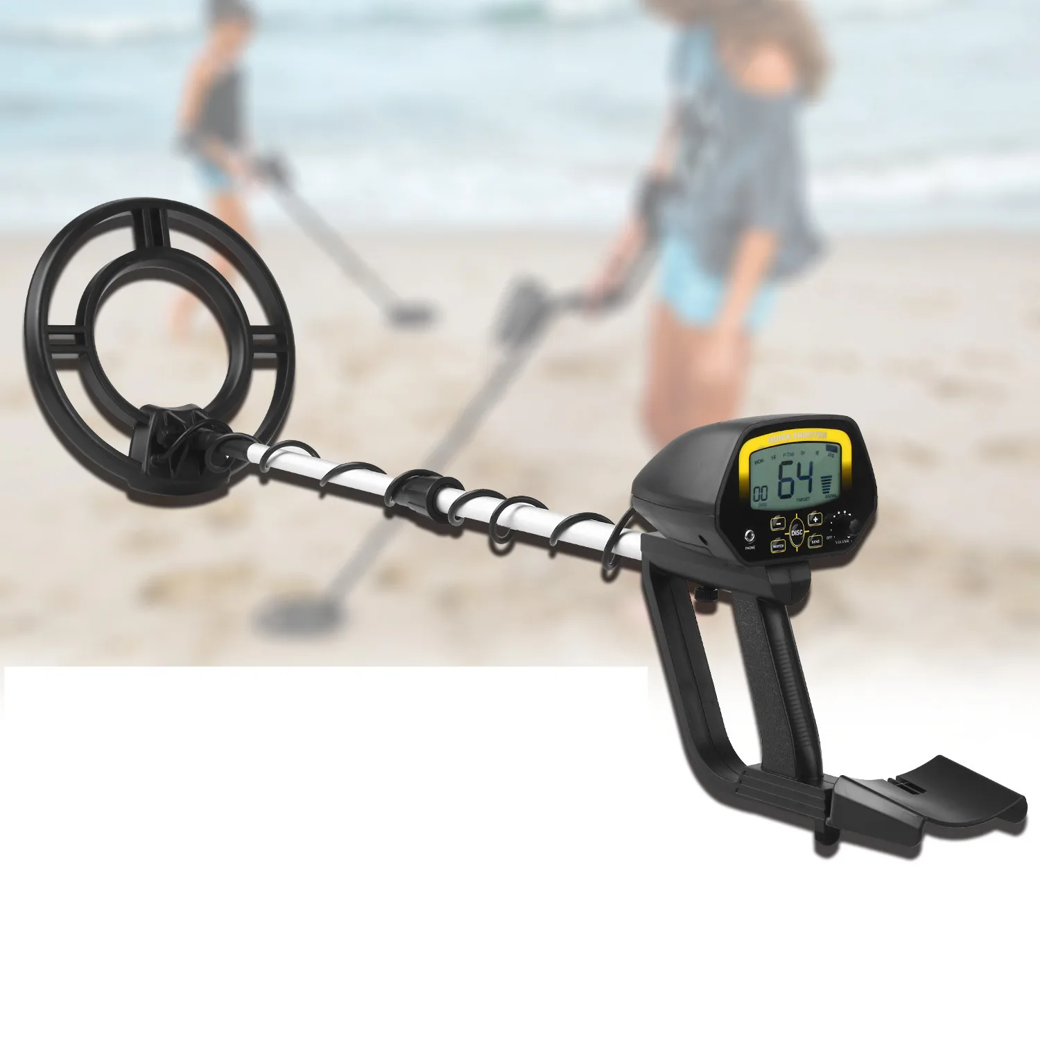 MD4060 Underground Metal Detector LCD Display Detector Outdoor Treasure Hunting