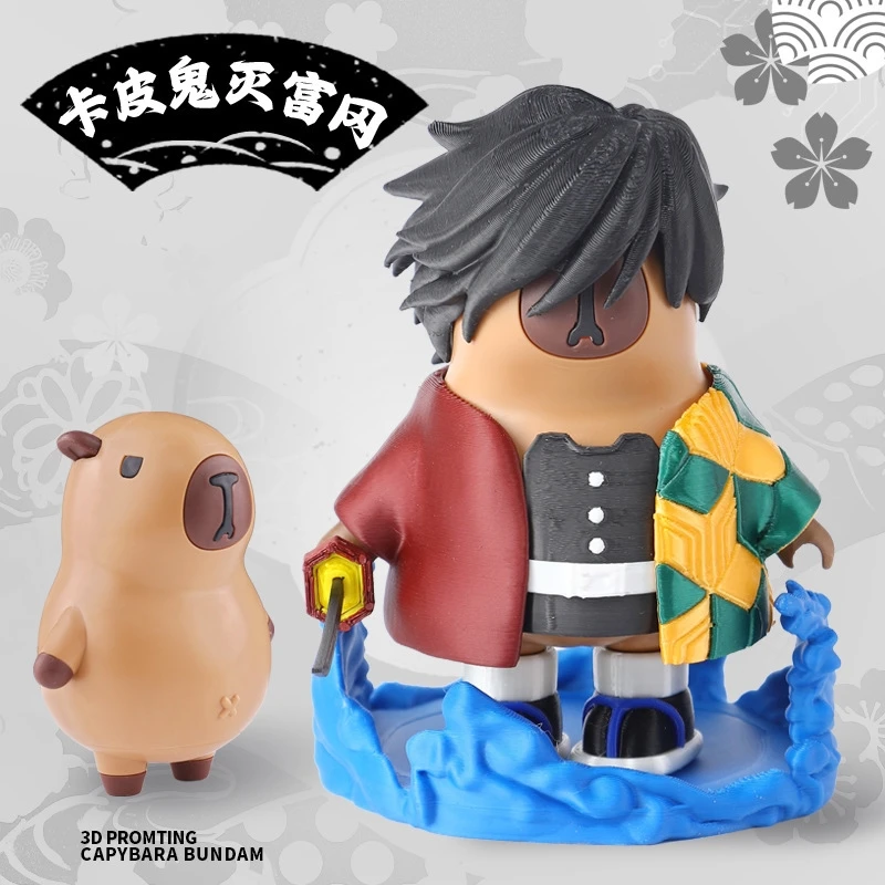 

Popular Anime Sword Hero Action Figure Zenitsu Nezuko Tanjiro Peripheral Figurine Desktop Ornament Collectible Toy Gift forFans