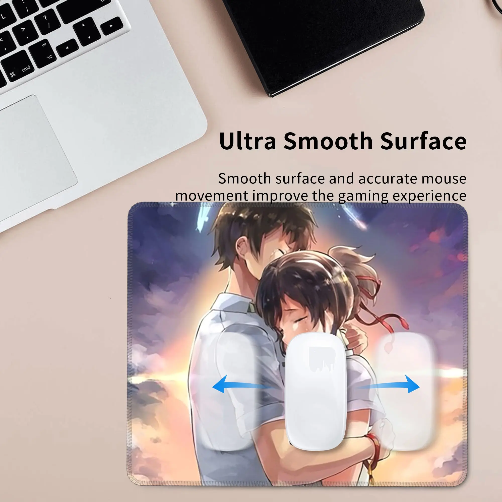 日本アニメ「君の名は」マウスパッドコンピューターキーボードマ - Laptop Accessories Name のレビューと価格