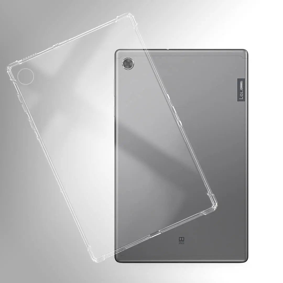 Shockproof Silicone Case For Lenovo Tab M10 FHD Plus (2nd Gen) TB-X606F X606X 10.3 in Tablet Case Flexible Clear Thin Back Cover
