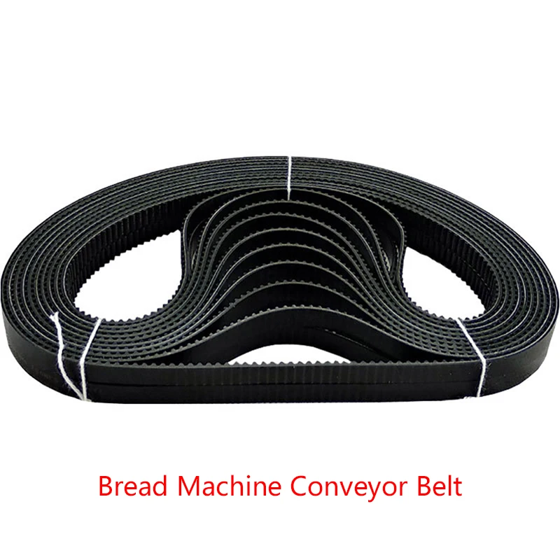 B*1PCS 8mm Universal Household Bread Machine Belts Bread Making Part Accessories Conveyor Belt 420-612MM Bread Machine Belt