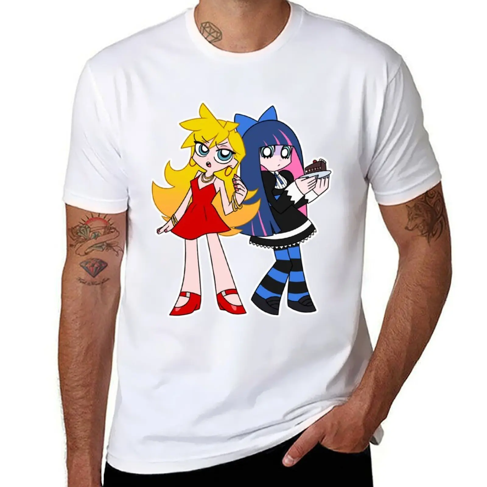 Panty & Stocking Classic . T-Shirt t shirts for man pack cotton man t shirts cotton T-Shirt