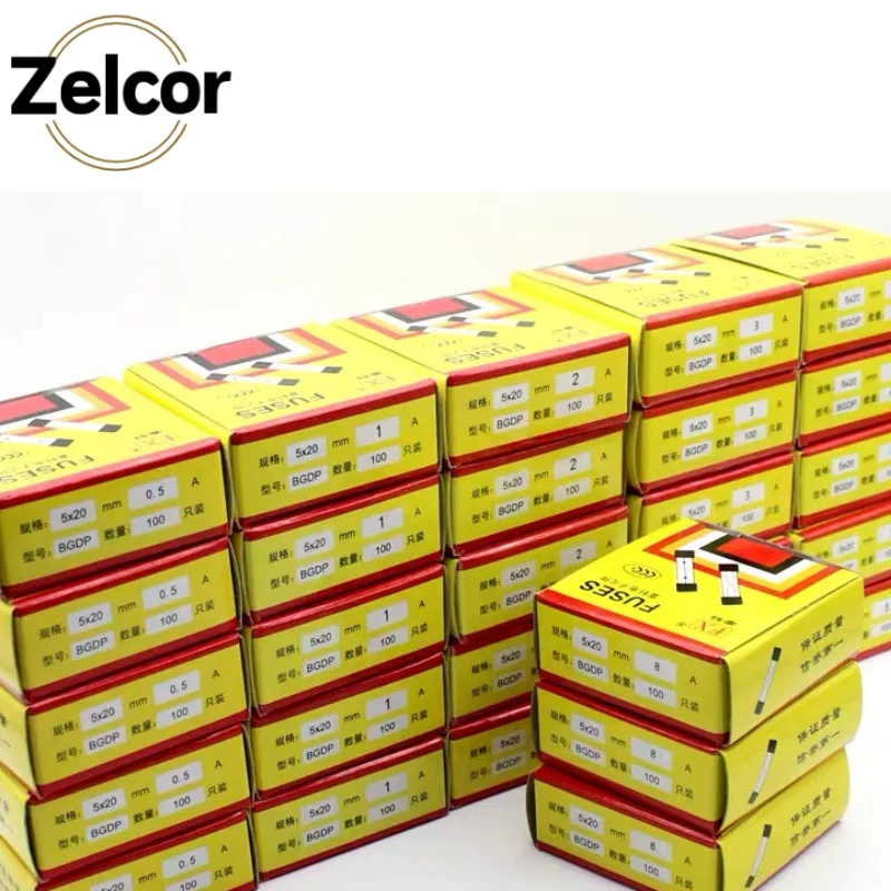 100PCS 5*20mm Fast Blow Glass Tube Fuses 250V 0.1A 0.5A 1A 1.5A 2A 4A 6A 25A 20A 30A Fast Blow Fuse 6*30 Fast Fuse 5x20