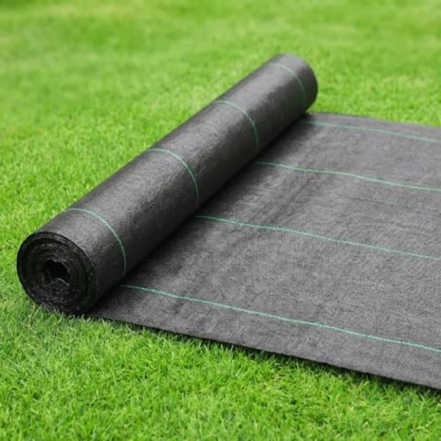 

Heavy Duty Weed Barrier Landscape Fabric Roll 5FT x 300FT Non Woven Ground Cover Weed Control Fabric for Garden Beds Landscapin