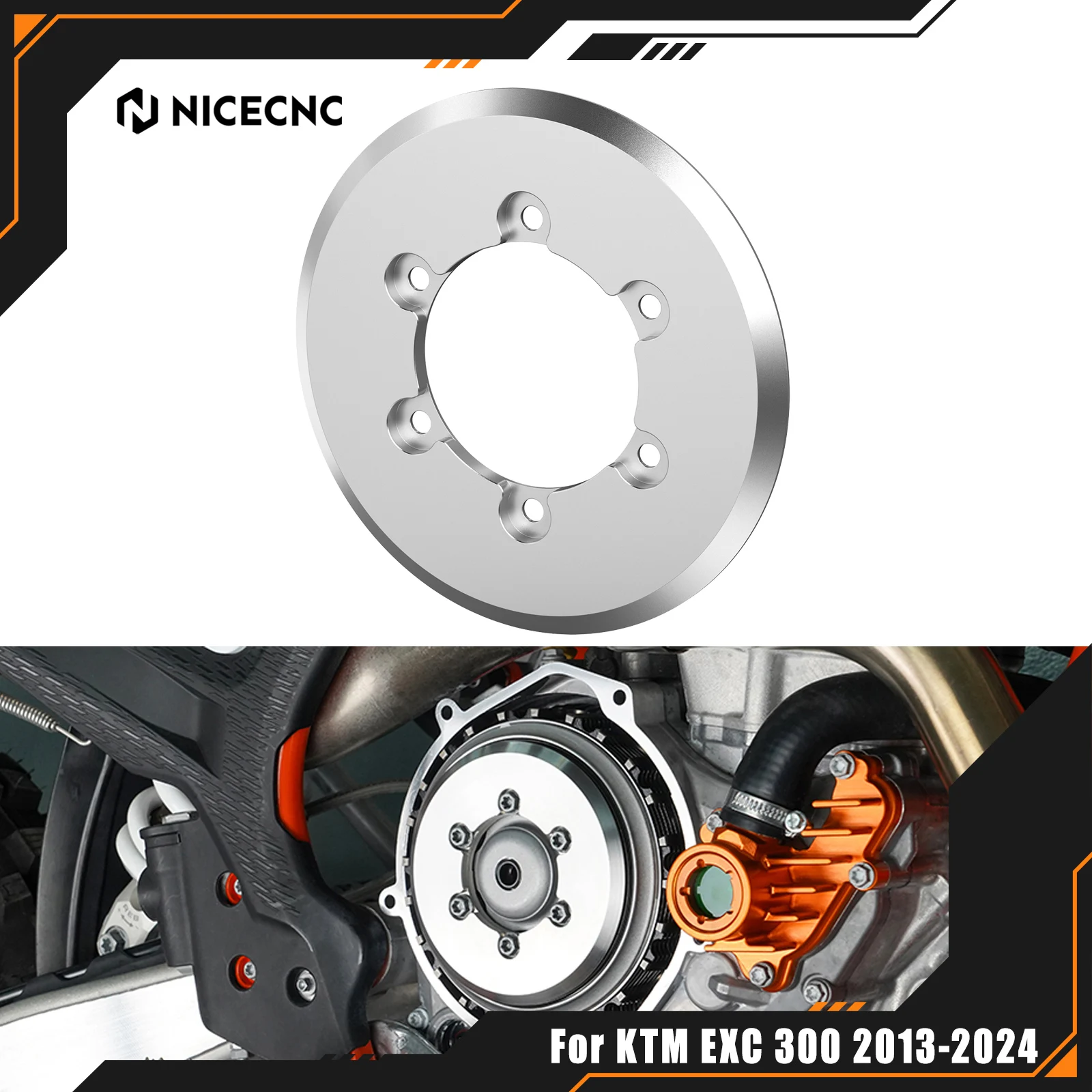 For GasGas EC 300 EC 250 ECF 350 MC250F 2021-2023 For KTM EXC 300 XCW 300 TPI 2013-2024 9 oz Clutch Weight For Husqvarna FE 350