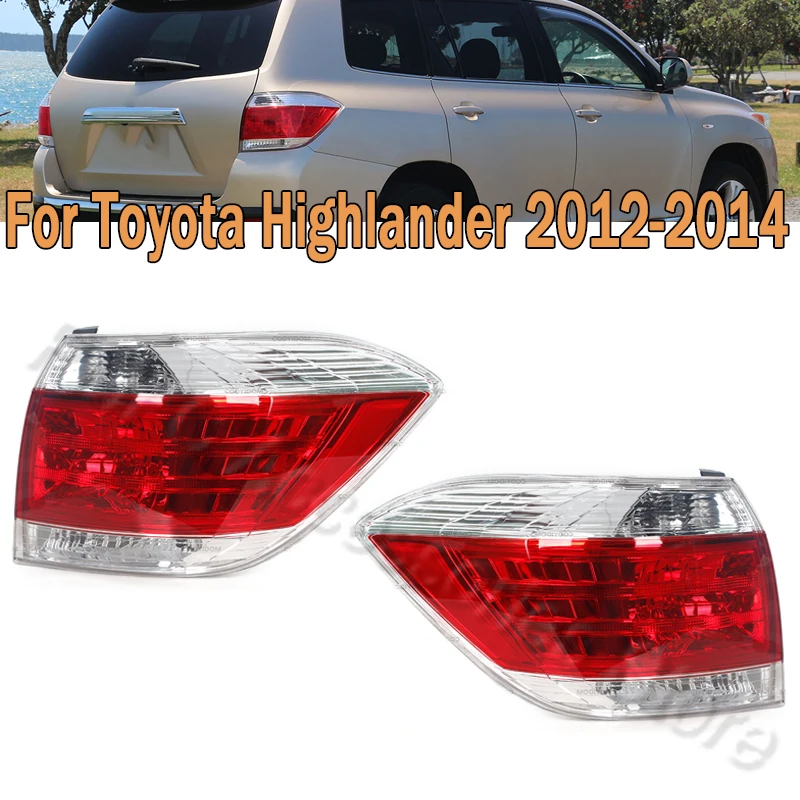 

Car Tail Light Assembly Rear Turn Signal Light Brake Light Stop Tail Lamp Reversing Light For Toyota Highlander 2012 2013 2014