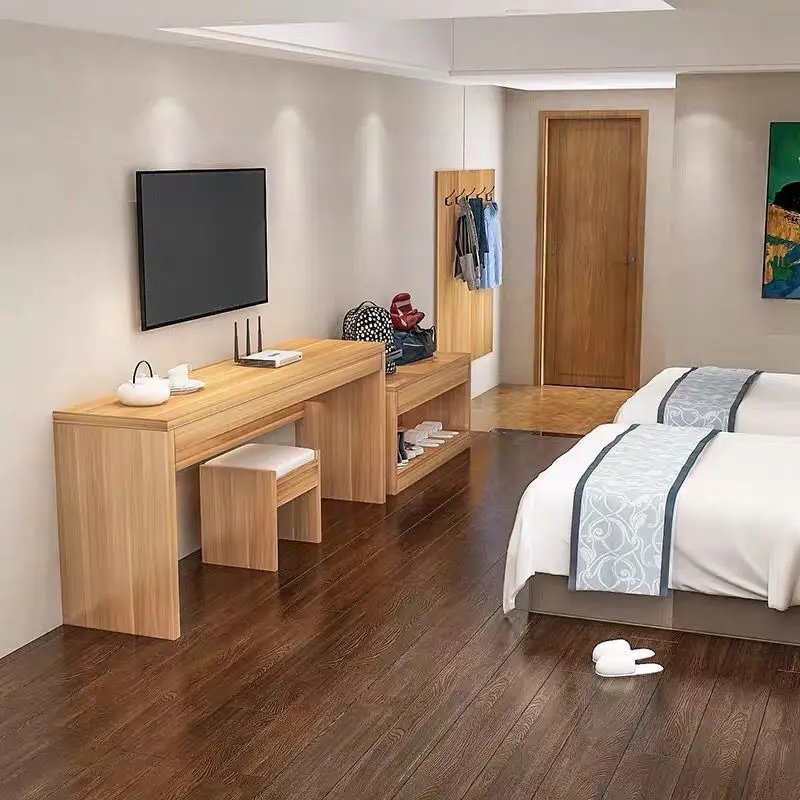 

！@Hotel Furniture Manufacture Popular Design Bedroom Desk Sets Furniture for Hotel Rooms Modern