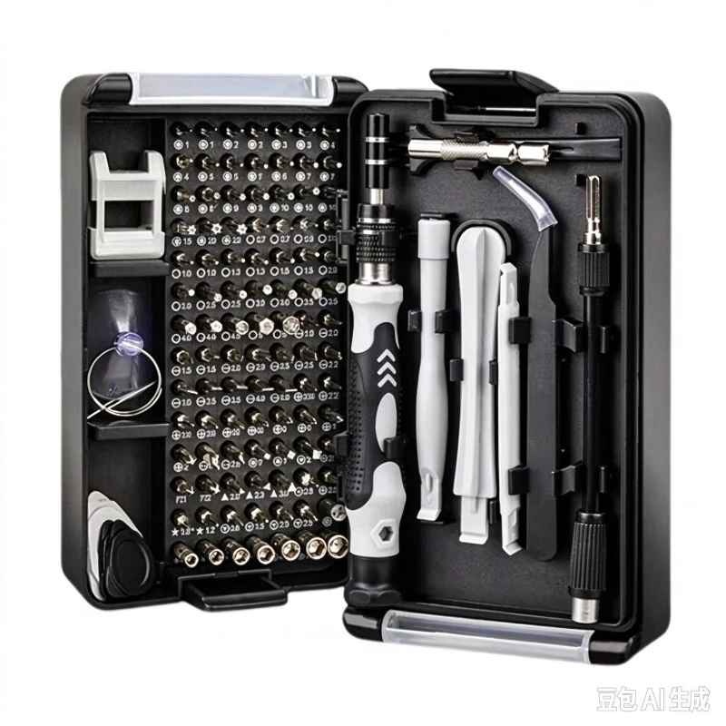116 in 1 Precision Screwdriver Set with 98 Magnetic  Torx Bits Multifunctional Hand Repair Tool