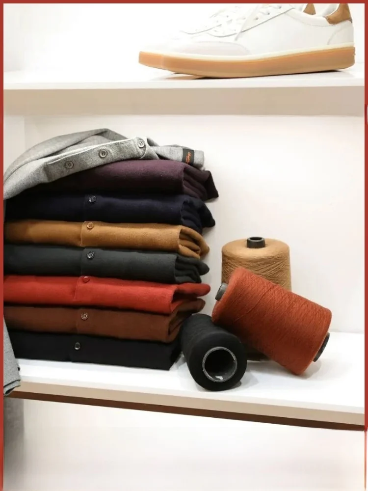 

Мужской Long Sve irt 480G Wool Warmth Faion Urban Sle на пуговицах ветрозащитный вязаный свитер осень-зима Faion