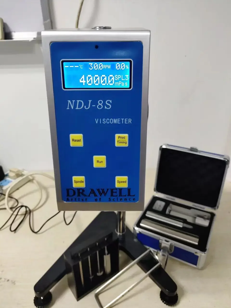 Drawell Reasonable Price Viscosimeter Liquids Viscosities Portable Viscometer Price Digital Viscometer