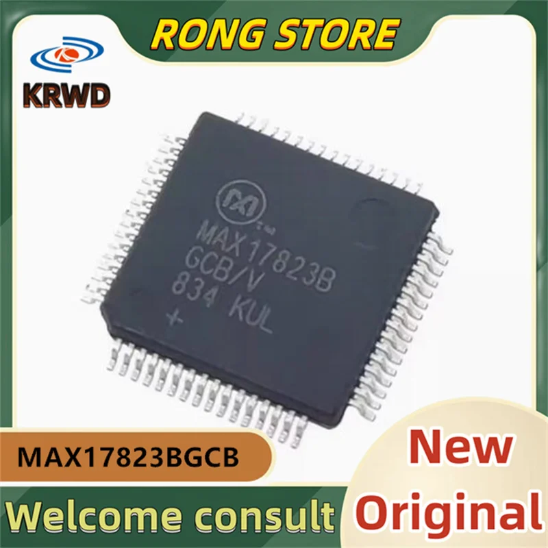 

2PCS MAX17823BGCB/V New Original MAX17823BGCB/V+T MAX17823BGCB LQFP-64