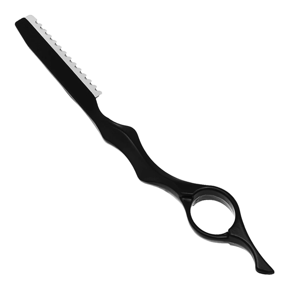 Meisha 1Pcs Hair Thinning Razors Stainless Steel 10Pcs Blades Salon Hairdressing Cutting Removal Razor Change Blade Knife C0001A