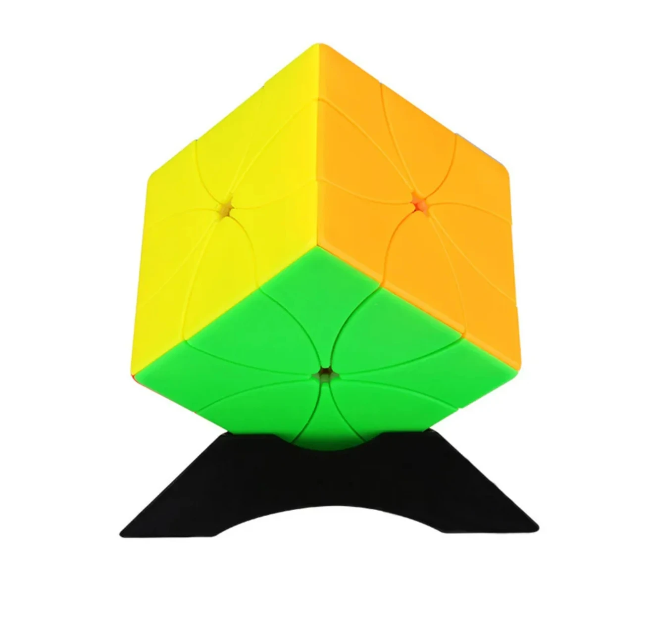 Yuxin Alien Cube magique huit feuilles fleur Cube magique magnétique Cube de vitesse Puzzle jouet enfants cadeau Cubo Magico Puzzle