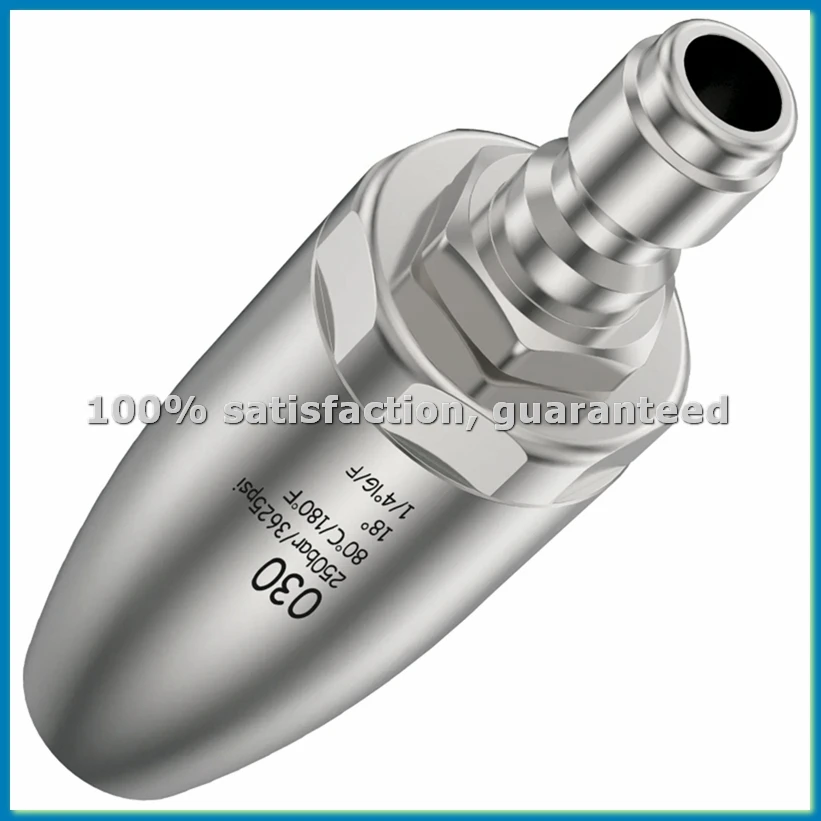 Turbo Nozzle for Pressure Washer, Stainless Steel Rotating Jet,1/4 Inch Quick Connect High Pressure Washing 3625P SI-A07G
