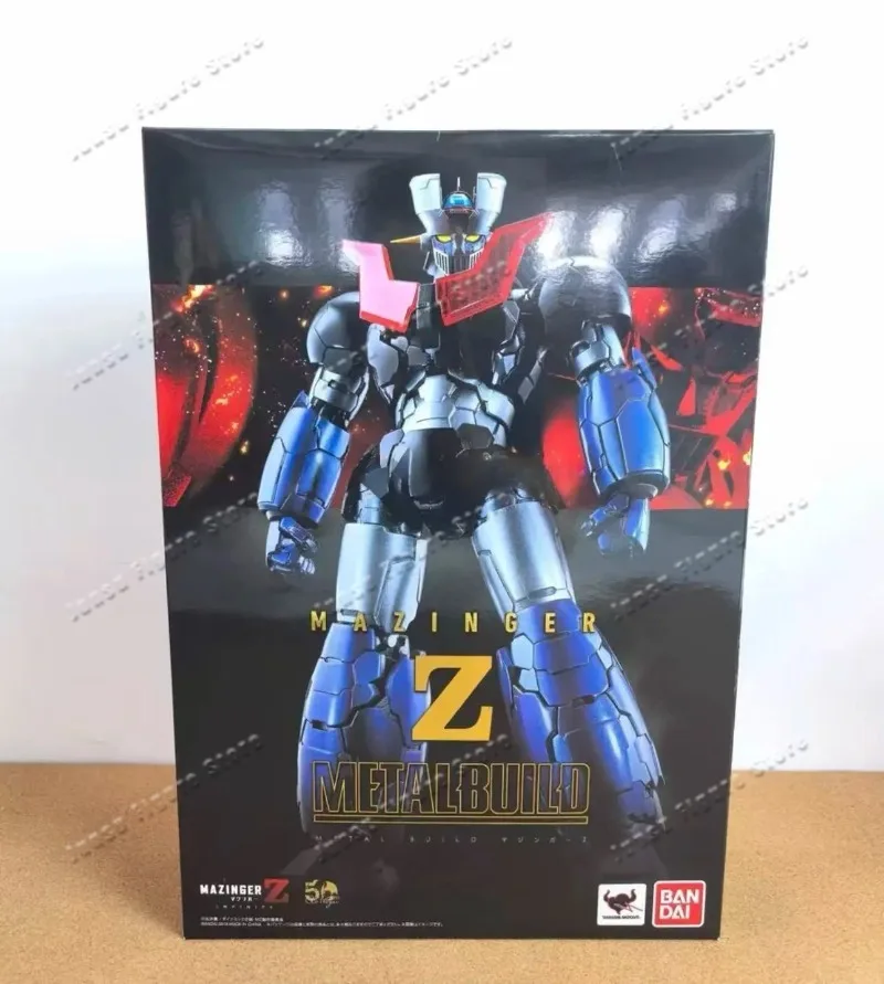 En Stock BANDAI MB GREAT MAZINGER Z INFINITY METALBUILD Modelo de Ensamblaje 18cm Figura de Acción Juguete Anime Regalo Edición Limitada