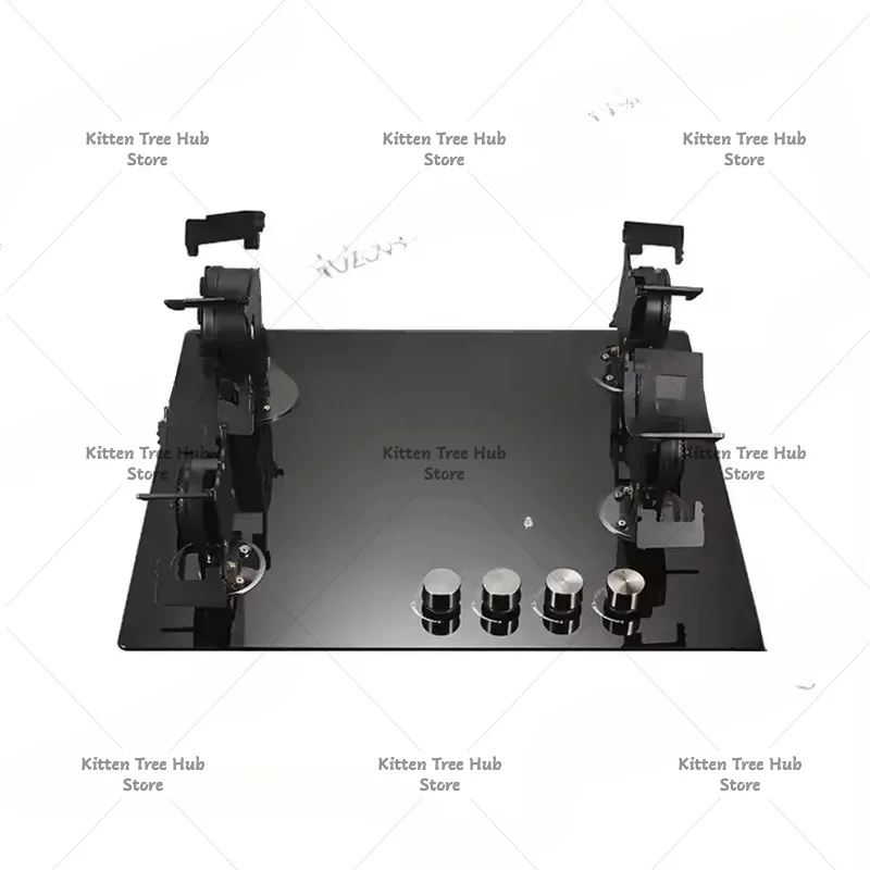 3-5 Burner Foldable Flip-Top, Built-in High-Power Gas Cooktop for Home Kitchen