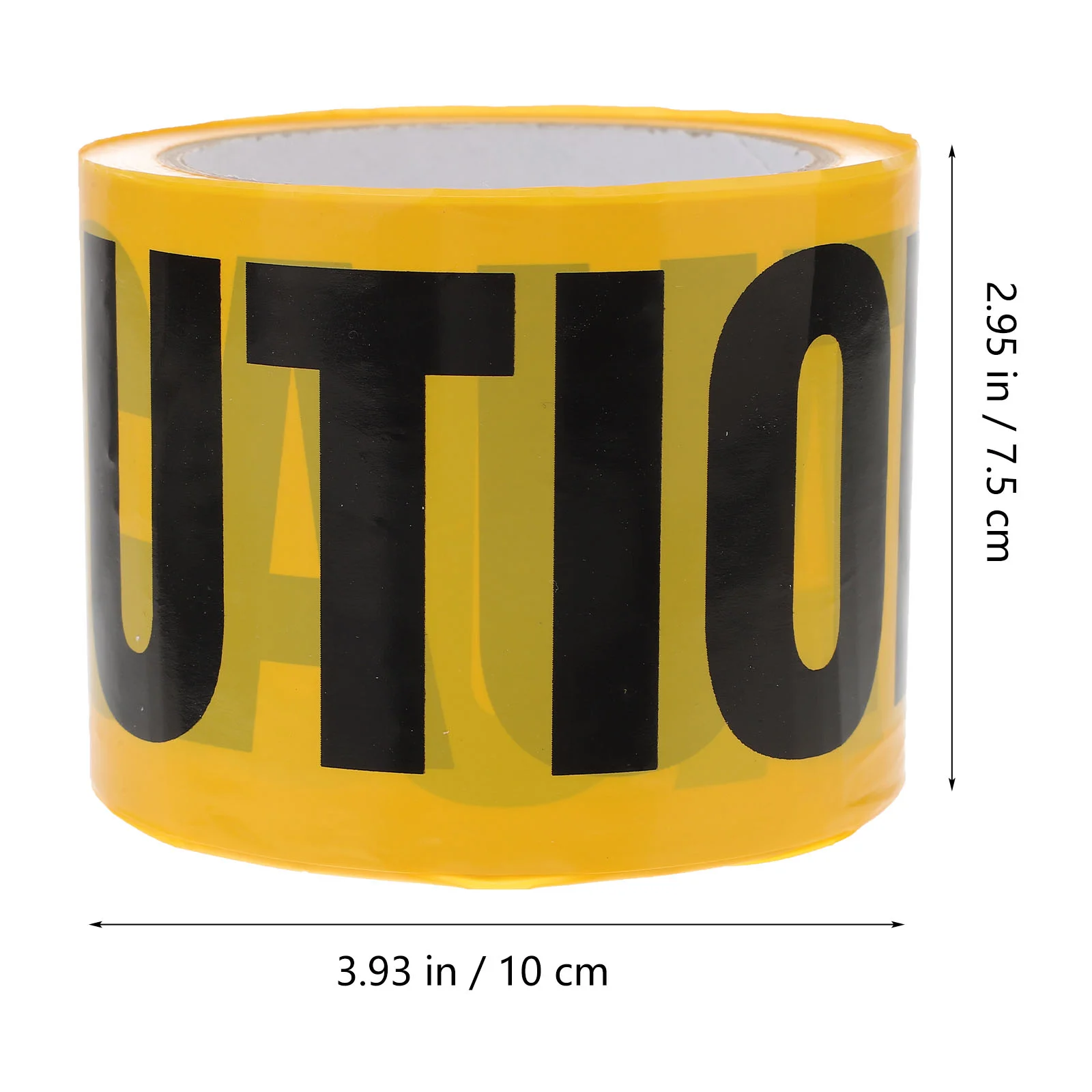 Hazard Tape for Floor Marking Danger Warning The Caution Party Decorations Adhesive Yellow