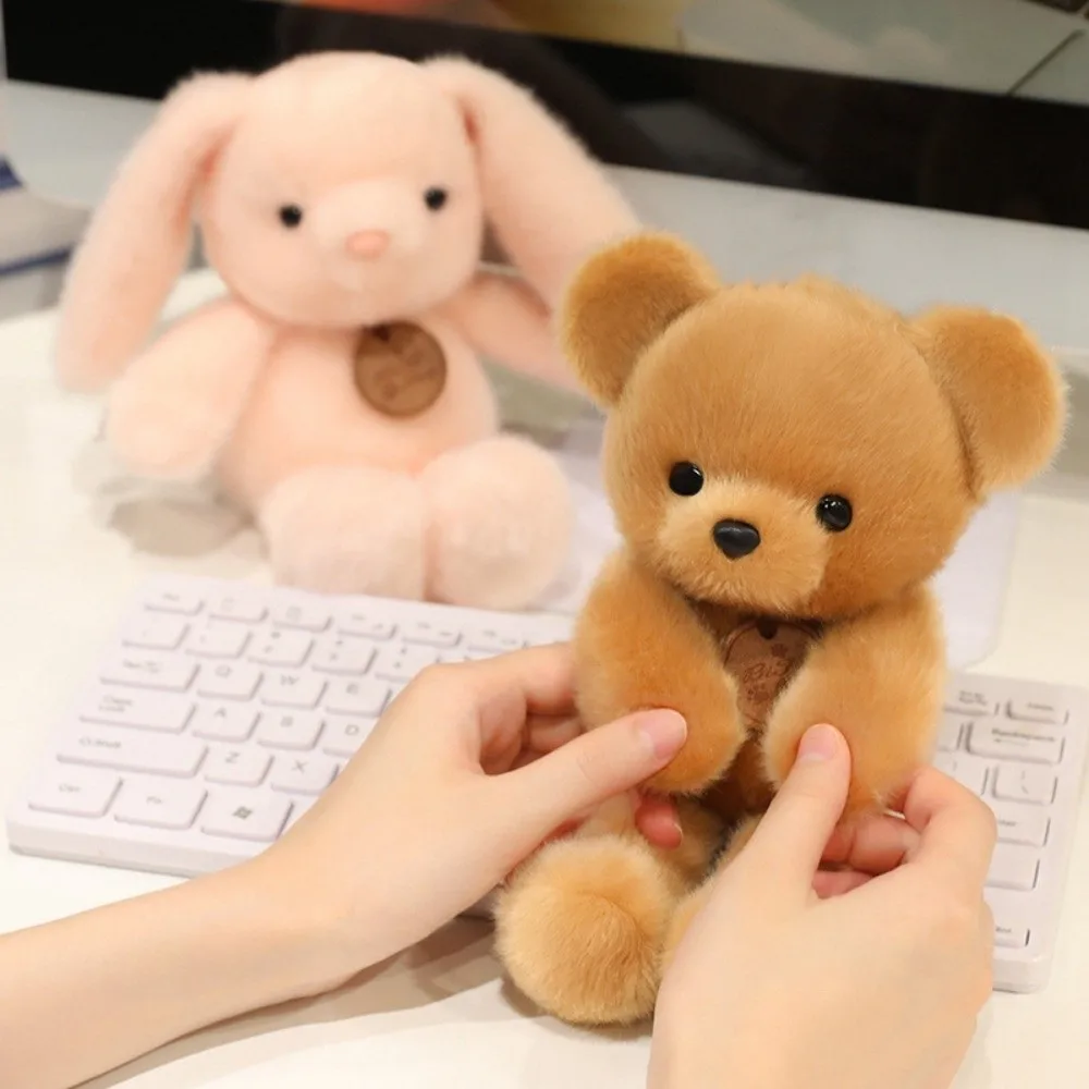 

Бегущий маленький медвежонок, плюшевая кукла, животное, ароматный маленький кролик, плюшевая игрушка, милый слон, кошка, плюшевая игрушка, декор для фестиваля и вечеринки