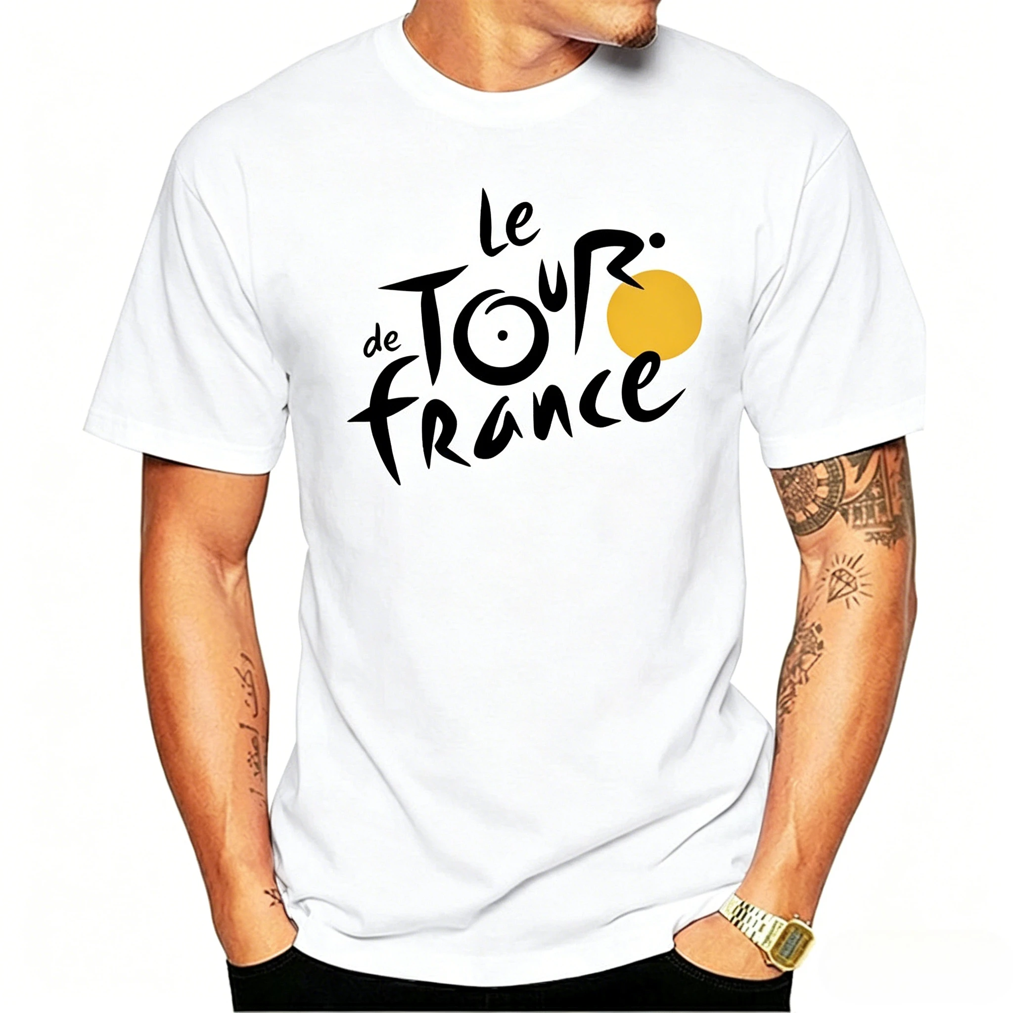 تي شيرت رجالي مطبوع عليه Tour  - مراجعة Summer De Clothing وسعره