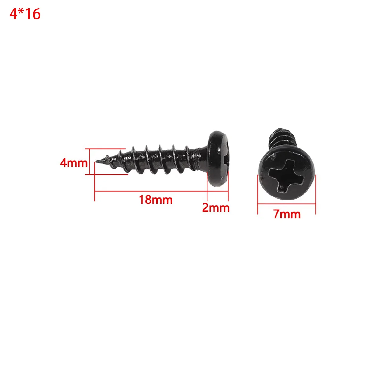 Round Head Cross Screw Junction Box/Self Tapping Screw Audio Accessory M3.5 M4 M5/5PCS