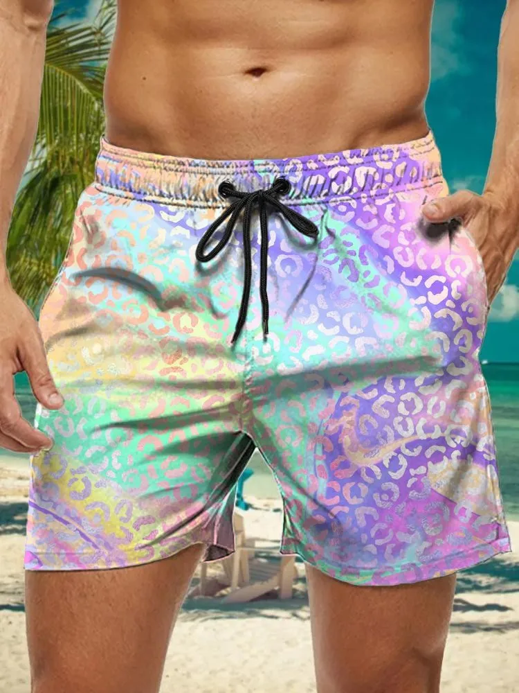 

Мужские плавки с 3D-принтом, яркий художественный принт, японские рыбки, гавайские шорты, летние плавки с завязками, повседневные шорты