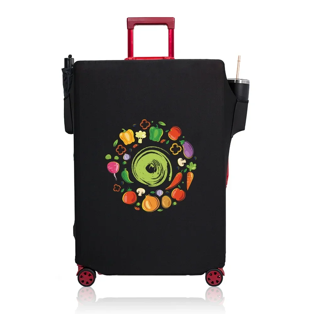 Travel Accessories Luggages Protection Luggage Cover Bag Supplies Pull Rod Box Covers Dust Elastic Multi Pocket 18-32 Inch Food