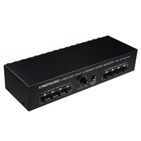 4 Input 4 Ooutput Power Amplifier Speaker Selector Switcher Speaker Switch Dispenser