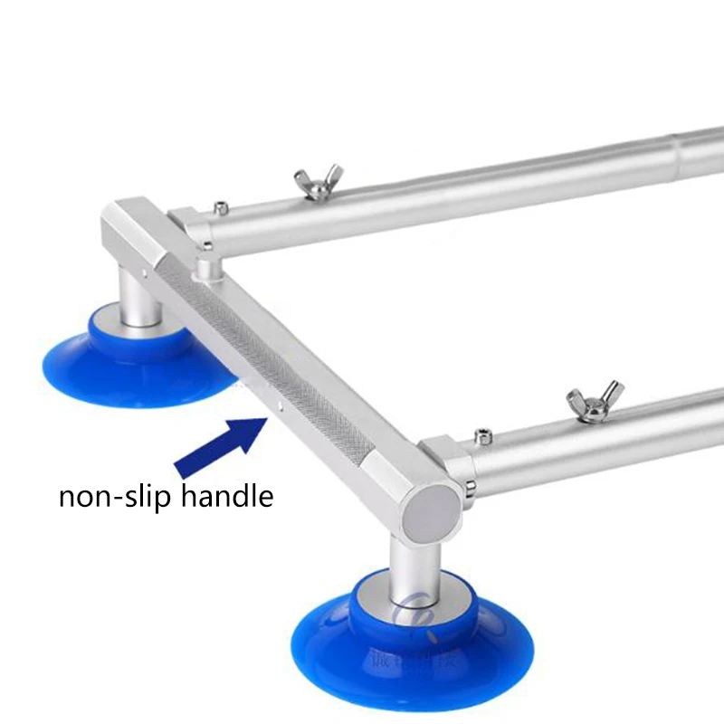Telescopic LED LCD TV Screen Sucker Glass Vacuum 4 Suction Cup Vacuum Lifter TV Screen Sucker