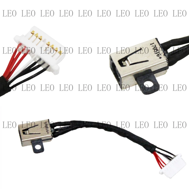 SS DC Power Jack Cable Charging Socket For Dell Inspiron 13 7368 7378 P69G tbsz11