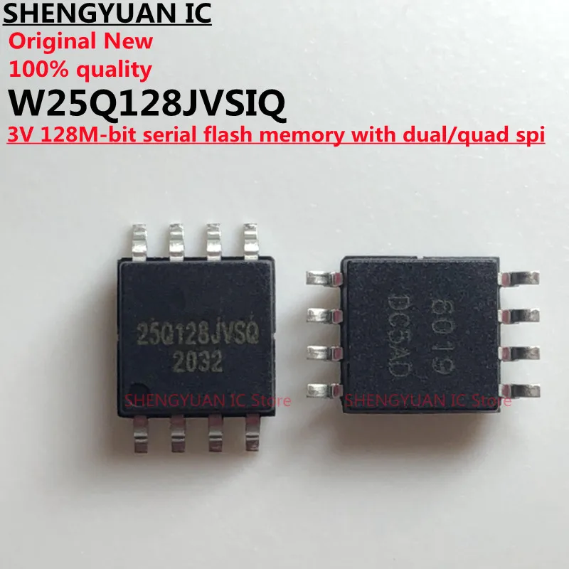 5pcs/lot W25Q128JVSIQ  25Q128JVSQ W25Q128JVSQ 25Q128JVSIQ W25Q128JV 3V 128M-bit serial flash memory with dual/quad spi 100% new