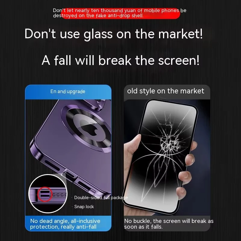 360-metalowe etui ze stopu aluminium do iPhone'a 16 15 14 13 Pro Max Pełny obiektyw aparatu Ochronna, oryginalna, kolorowa, ultracienka osłona telefonu