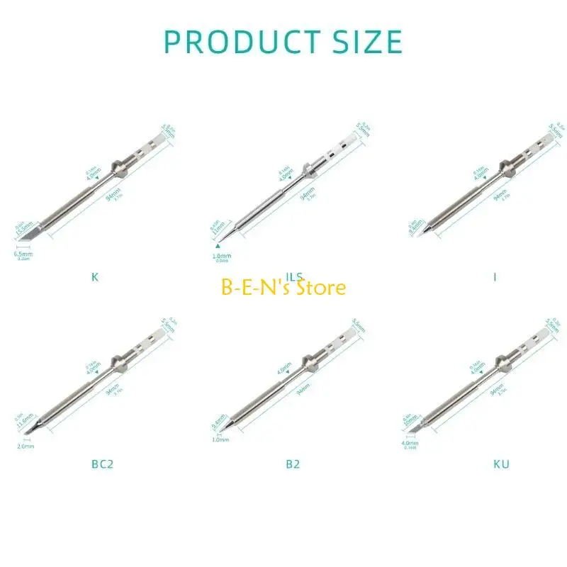

Y1AD Soldering Iron Tip for TS100 Series Rapid Heating Replacement Tip for Pinecil
