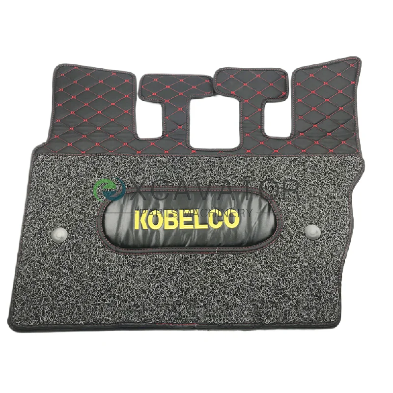 For Kobelco SK kx 75 200/210/250/260/350/360-8 Super 8 cab foot mat floor adhesive excavator accessories