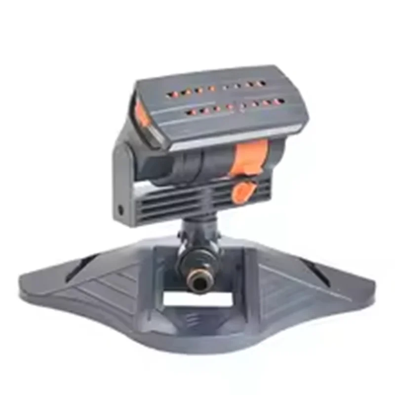 

CQMF-Mini Oscillating Sprinkler Adjustable Large Coverage Lawn Sprinkler 16 Holes Watering Grass Sprinkler For Outdoor Garden