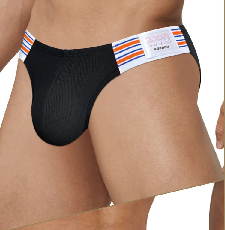 

Новинка 2026: Классические мужские спортивные трусы-брифы с высокой посадкой, дышащие, комфортные, модель AD751