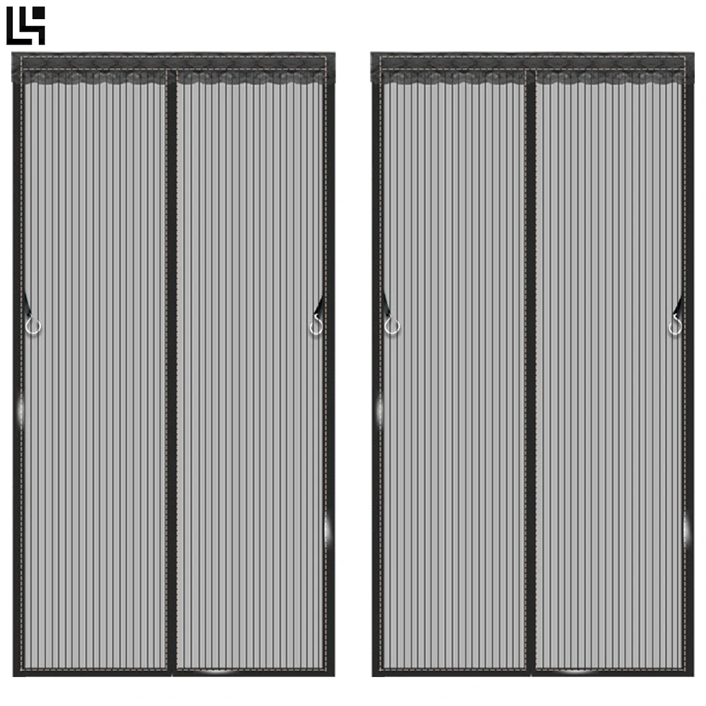 LZ  Magnetic Screen Mosquito Net Door Mosquito Curtains  Self Sealing Heavy Duty Hands Free Mesh Partition Keeps Bugs Out