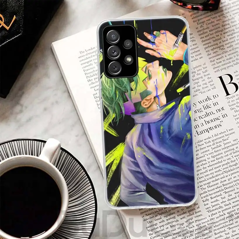 JoJo Adventure Rohan Kishibe Phone Case For Samsung Galaxy A15 A14 A54 A16 A13 A53 A12 A52S A55 A22 A23 A24 A32 A33 A34 A25 A35