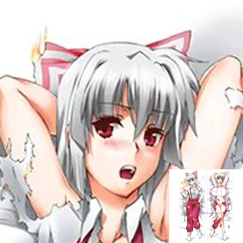 

Dakimakura Anime Pillow Cover Fujiwara No Mokou Double Print 2Way Cushion Bedding Festival Gifts Gifts